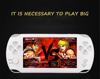 

FREE ship Built-in 5000 games, 8GB 5.0 Inch hd Handheld Game Player MP3 MP4 MP5 Player Video FM Camera Portable Game Console