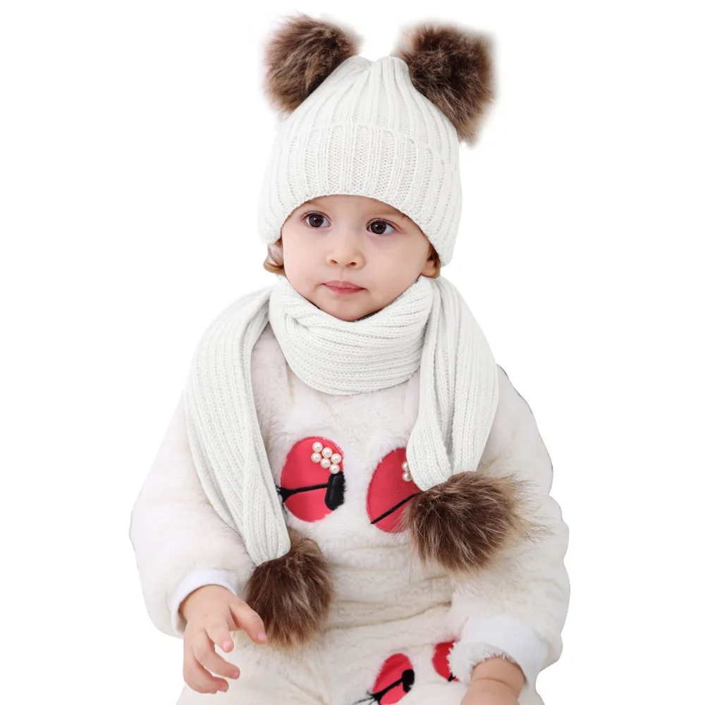 Buy Puseky Winter Warm Kids Baby Doll Hat Lovely