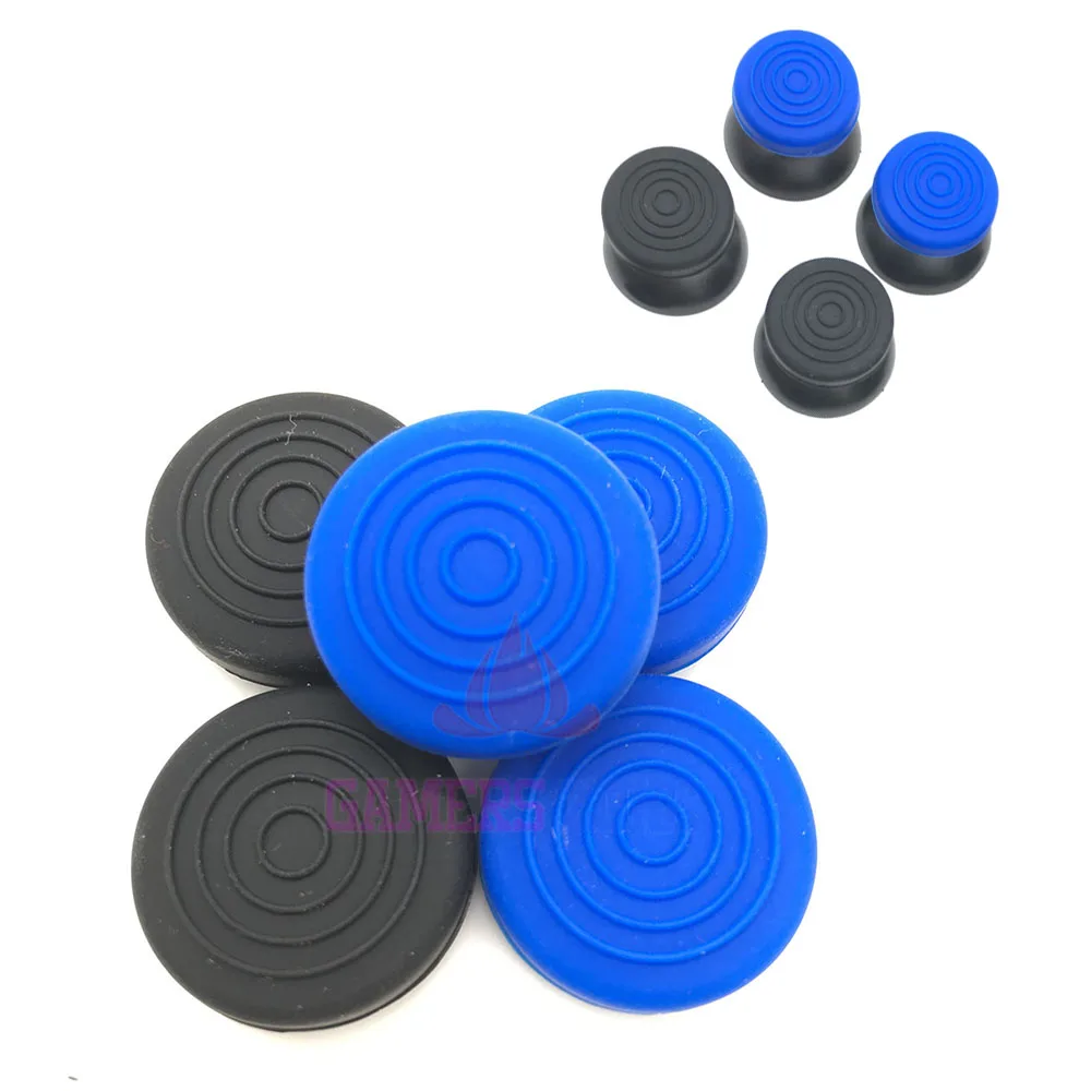 

1Pair=2PCS Silicone Analog Grips Thumbstick High Enhancements For Dualshock 4 PS4 Controller Thumb Sticks Extra Cover