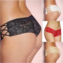 Сексуальные кружевные женские трусики, бандаж, выдалбливают, нижнее белье, Красивые трусы, дышащие, качественные, хлопковые, с низкой талией, милое женское нижнее белье