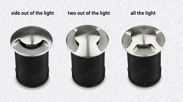 Light Underground Levou Luz Enterrado Recesso Lâmpada Exterior Dc12v 24 v Ac85-265v cp 3 w Led 2 CP 3 W LED light underground levou