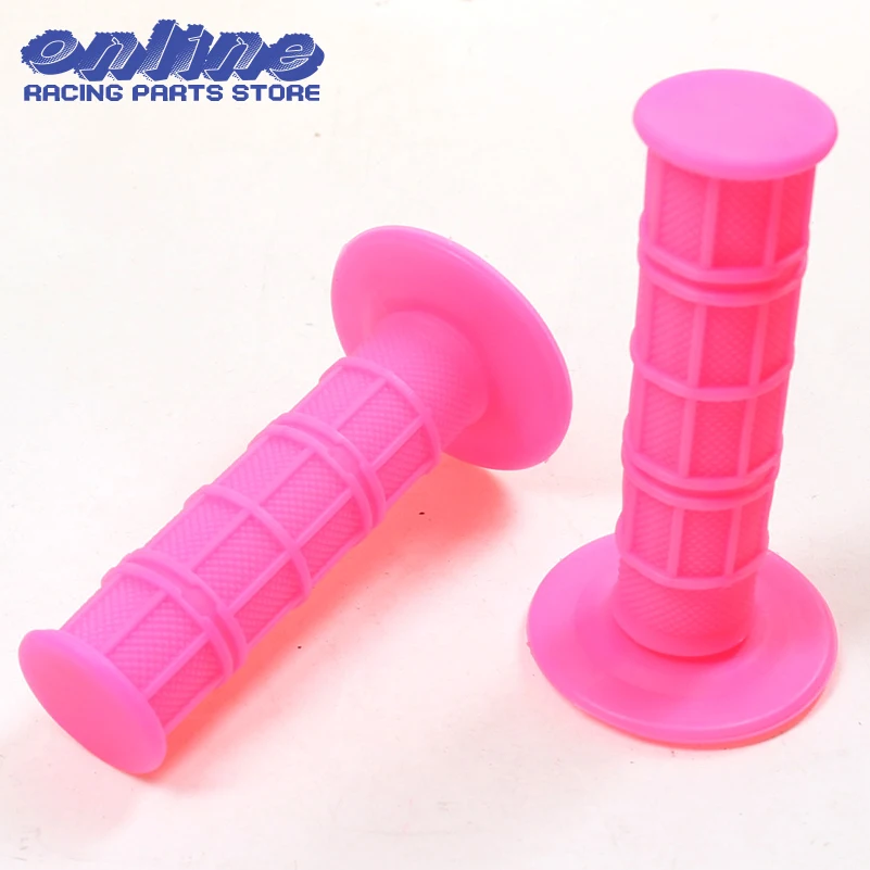 

Pink MX Gel Rubber HandleBar Grip For CR CRF XR YZ WR TTR KX KLX KTM RMZ RMX RM TC TE FC FE ATV Enduro Motocross Dirt Pit Bike