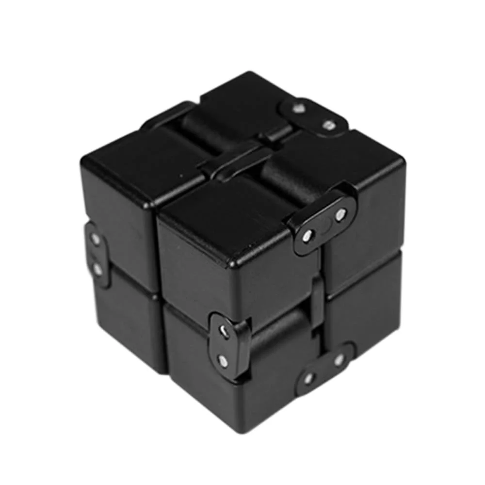 Мини ABS складной Бесконечность Непоседа Кубик Рубика декомпрессионный куб антистресс идеальный палец антистресс EDC Spinner Игрушки