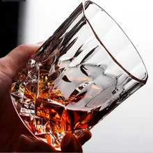 1 pçs uísque vinho vidro sem chumbo de alta capacidade de cerveja copo de vinho de vidro barra drinkware hotel marca vaso copos
