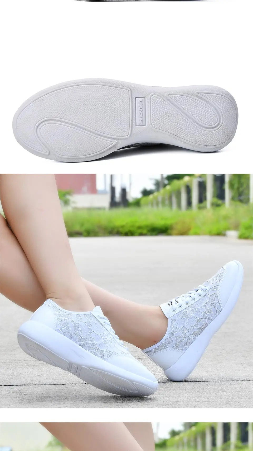 ROYYNA женские туфли на шнуровке мягкие дезодорант стельки Ultra Light обувь Для женщин универсальные кроссовки для прогулочная обувь на плоской подошве