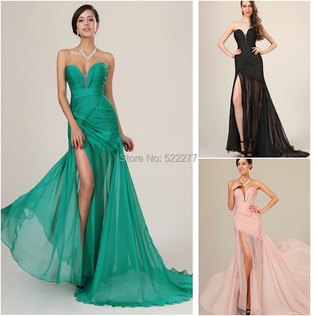 Silk Chiffon Evening Dresses