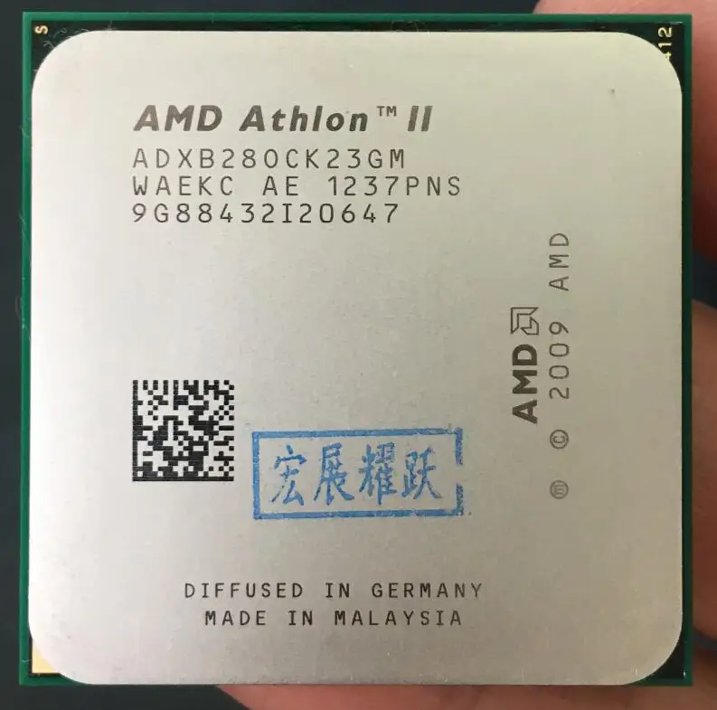 AMD Athlon II X2 B280 XB280 двухъядерный процессор для настольного компьютера AM3 938 100%