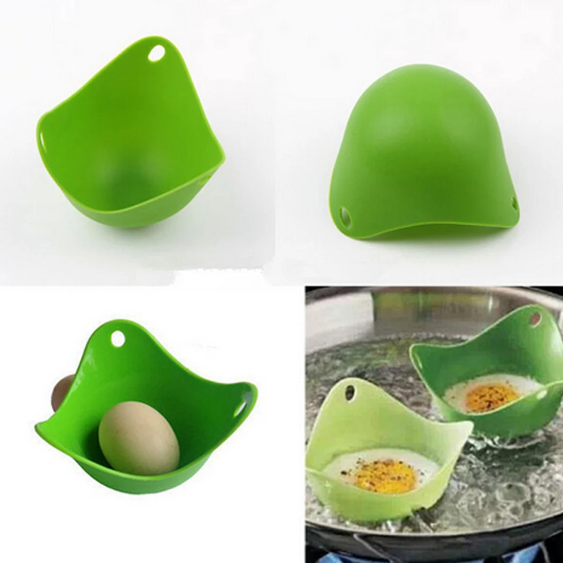 Новые силиконовые яйцо-пашот готовить емкость для варки кухонная посуда-пашот форма для выпечки