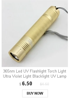 365nm светодиодный фонарик УФ Torch Light ультрафиолетовый свет blacklight УФ-лампы для маркера Checker обнаружения