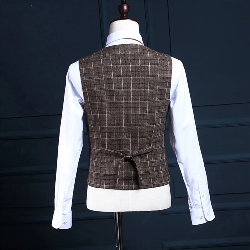RUELK Brown Formal Men Suit Slim Fit Mens Suits Bespoke Groom Tuxedo Blazer for Wedding Prom Jacket Pants with Vest 3Pcs Blazer RUELK Brown Formal Men Suit Slim Fit Mens Suits Bespoke Groom Tuxedo Blazer for Wedding Prom Jacket Pants with Vest 3Pcs Blazer