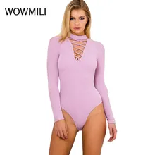 

New Cross Neck Strap Skinny Jumpsuit Hollow Out Casual Knitted Playsuit Choker Neck Rompers Slim for Spring and Autumn Z10