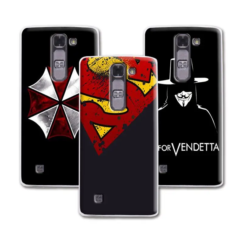 

2016 New Arrival Dark Man Phone Case Cover FOR LG Magna C90 H520N H502F H500F Fashion Hard PC FOR LG G4 Mini Magna Case+Free Pen