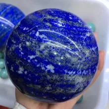 100 мм большой натуральный Лазурит кристалл драгоценный камень сфера Рейки Исцеление шар кварцевый хрустальный шар для домашнего декора Медитация