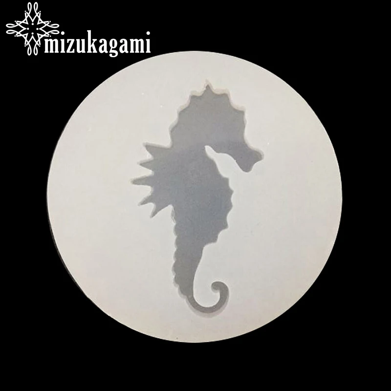 

1PCS UV Resin Jewelry Liquid Silicone Mold Sea Horse Animal Resin Molds For DIY Pendant Charms Making Jewelry