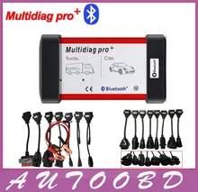 2014 R2/2015. R3 TCS CDP Multidiag Bluetooth Новый VCI Диагностический Инструмент + коробка DHL бесплатно доставка + 8 Авто Кабели + 8 Грузовиков Кабели