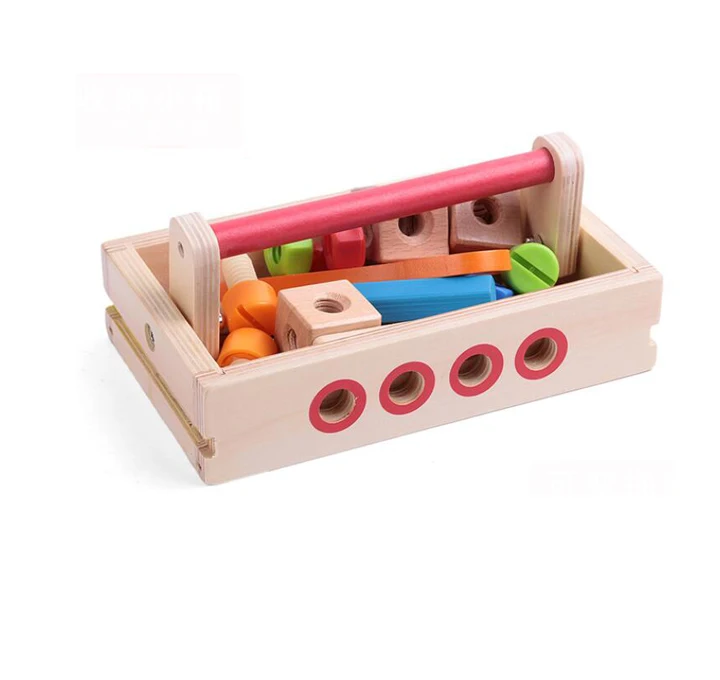 Multi Функция игрушечный набор инструментов ролевые игры Workbench инструменты Деревянный инструмент скамейка для детей мальчиков