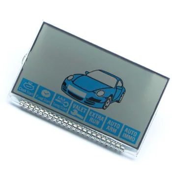 

B9 lcd display for russian version starline B9 lcd remote two way car remote controller free shipping