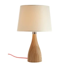 LFH современная спальня гостиная прикроватная лампа современный минималистичный вазы декорированные ткани creat светильники вазы деревянная основа