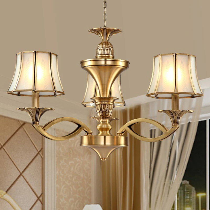 Медный канделябр светильник для гостиной|living room chandelier|chandelier lighting living roomchandelier |