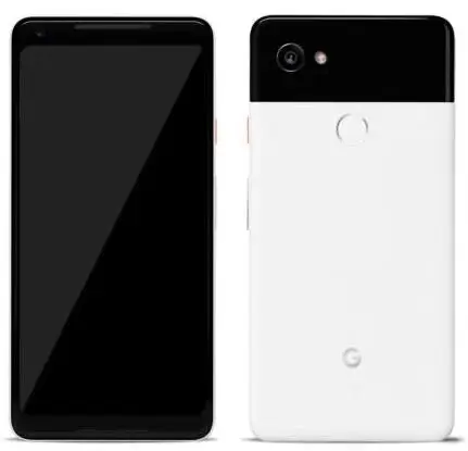 Разблокированный смартфон Google Pixel 2 XL 6,0 ''дюймовый Восьмиядерный с одной sim-картой 4G LTE Android мобильный телефон 4 Гб ram 64 Гб 128 ГБ rom смартфон - Цвет: Белый