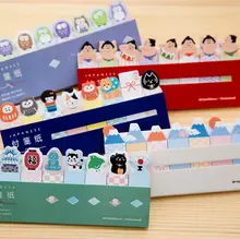 Novelty Japanese Style Mini Memo Pad N Times Sticky Notes Escolar Papelaria School Supply Bookmark Label