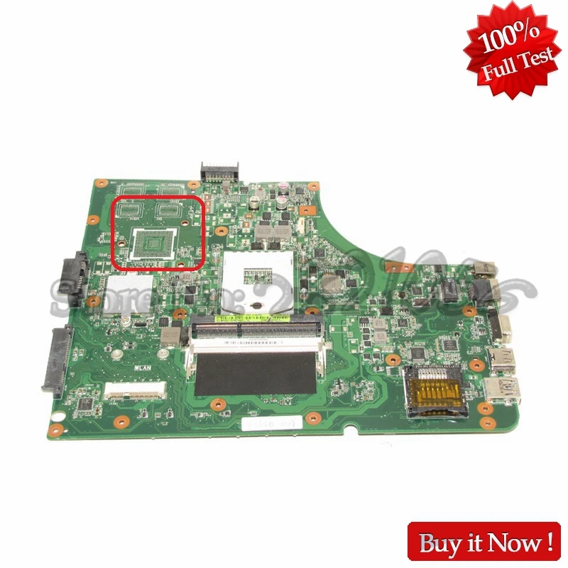 Nokotion N3CMB1300 اللوحة لابتوب آسوس k53sd pc main مجلس rev 2.3 hm65 ddr3