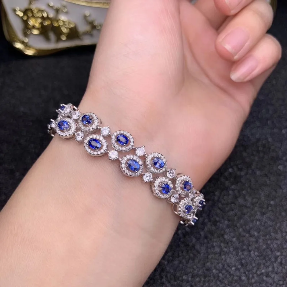Blue gem bracelet Clearance