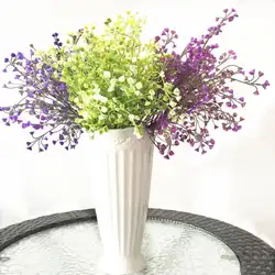 Пластик Моделирование цветок лаванды поддельные растения свадебные подарки романтическое украшение A30