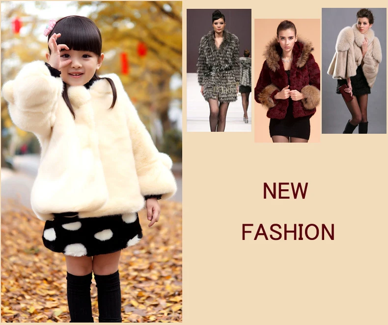Пальто для девочек, коллекция года, зимнее пальто Детская куртка для маленьких девочек, пальто с мехом для детей, пальто для девочек детская одежда из шерсти и смешанных материалов, YCOC1849
