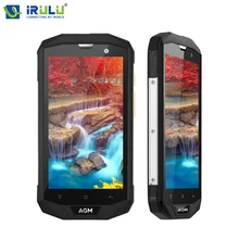 Оригинал AGM A8 5 ”IP68 Водонепроницаемый 4 Г Мобильный Телефон Android 7.0 QUALCOMM MSM8916 Quad Core 3 ГБ RAM 32 ГБ ROM 4050 мАч смартфон