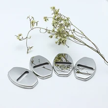 4 шт Анти ржавчина Автомобильный Дверной замок защитный крышку пряжки для audi A7 2011- S7 2013- автомобиль Средства для укладки волос