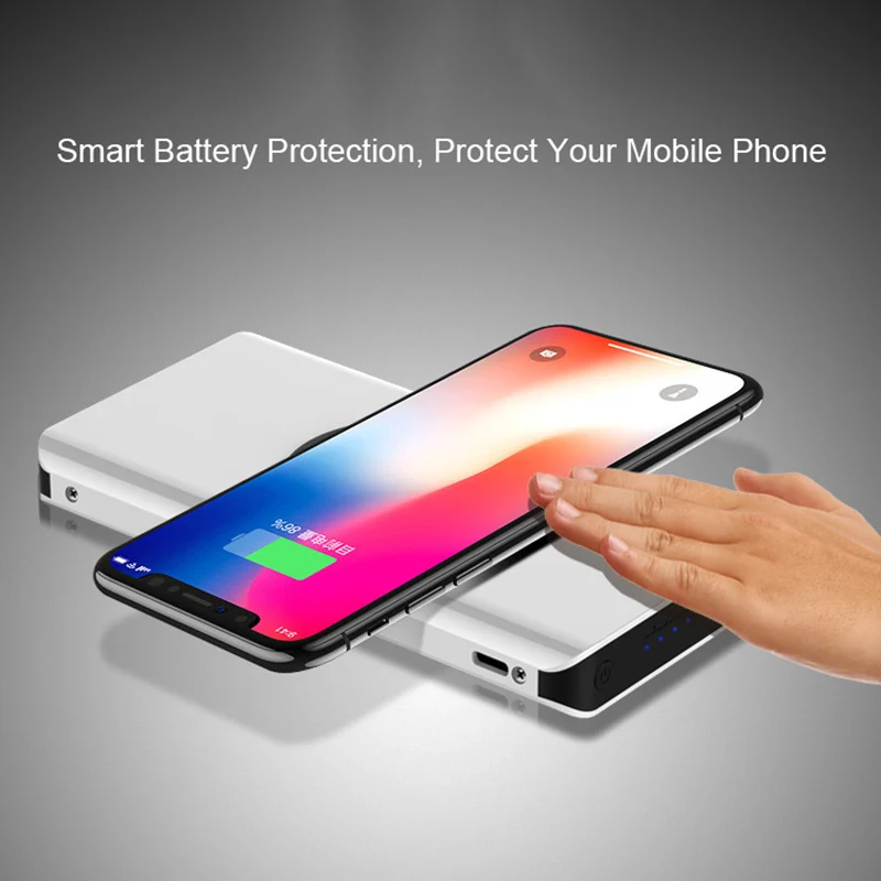 Qi Wireless Charger Power Bank 20000mAh For iPhone X 8 Plus Samsung Note 8 S9 S8 Plus Poverbank USB Mobile Phone Battery Charger Qi Wireless Charger Power Bank 20000mAh For iPhone X 8 Plus Samsung Note 8 S9 S8 Plus Poverbank USB Mobile Phone Battery Charger