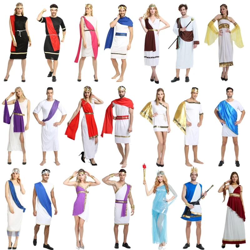New Greece Princess Costume Cleopatra Masquerade Party Dress Athena Goddess Cosplay Clothing Adult Roman Queen Costume Halloween Anime Costumes Aliexpress