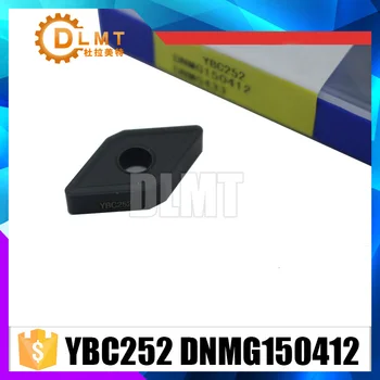 

10PCS/SET YBC252 DNMG150412 cnc lathe tools tungsten carbide inserts for cast iron