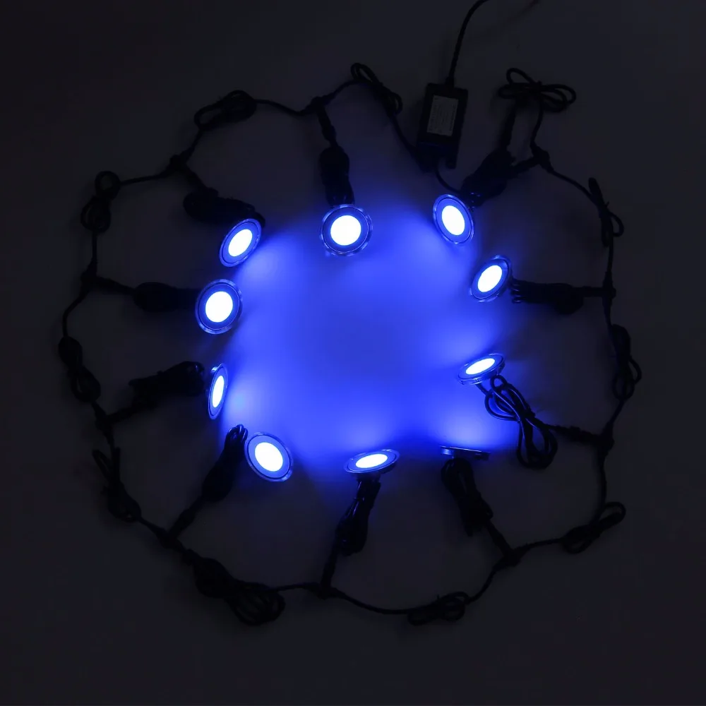 Luzes do Convés Plug para Caminho do Jardim ao ar Subterrâneo à Prova Levaram w 7lm Smd3350 ue - Eua Reino Unido au Livre Decoração Holofotes d' Água 6 Pcs 58mm 0.5 12 Cheap Lâmpadas subterrâneas
