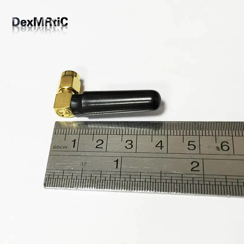 1 шт. Wi Fi антенна 2 4 ГГц 2dbi RP SMA разъем под прямым углом Bluetooth Современная внешняя