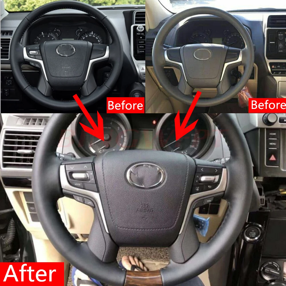 Автомобильный Стайлинг для Toyota Land Cruiser Prado руль круиз контроль переключатели Bluetooth с кабелями