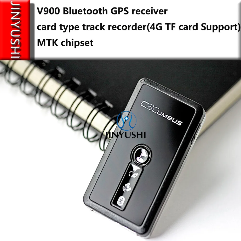 JINYUSHI для V900 Bluetooth gps приемник Тип карты Трековый рекордер(поддержка 4G TF карты) MTK чипсет