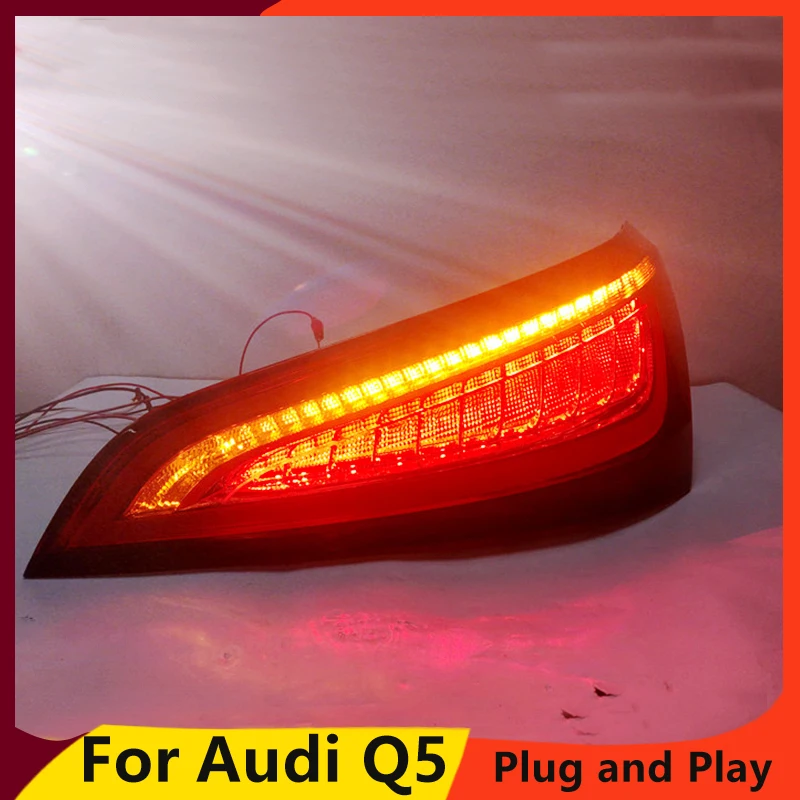 Автомобильный Стайлинг KOWELL для Audi Q5 2009 2015 светодиодный задний фонарь Задняя