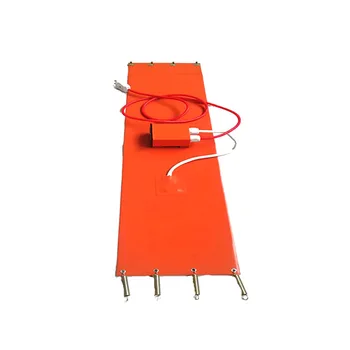 

110v 1000w 250*1200*1.5mm silicone oil drum heater for oil barrel digital thermostat on wire 1500mm lead wire