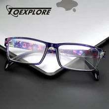 TOEXPLORE ore, мужские и женские портативные очки для дальнозоркости, очки для чтения, оправа, Ретро стиль, модные оптические очки, анти усталость+ 2,5+ 3