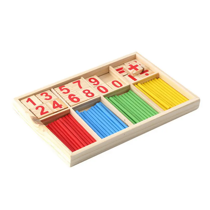 1PC Intelligence Great Toys Montessori Math Wooden Material Color Calculation Early Education Enlightenment Toy New Sale 1PC Intelligence Great Toys Montessori Math Wooden Material Color Calculation Early Education Enlightenment Toy New Sale