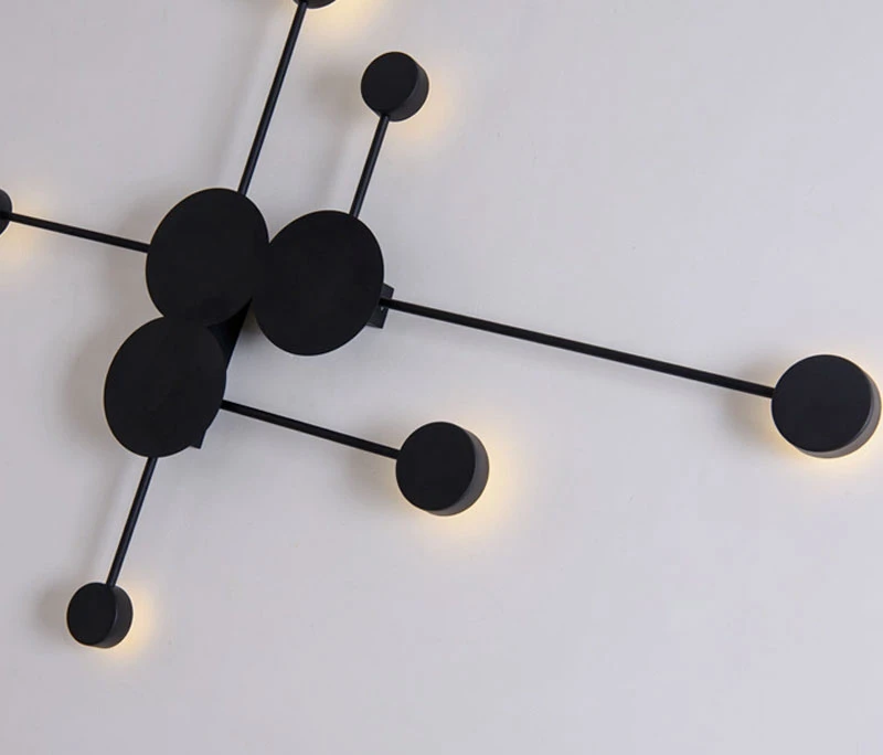 Novelty Modern LED Wall Lamp Minimalism Nordic Living Room Creative Wall Light LED  Decoration  Designer Corridor Hotel Bedroom (5)