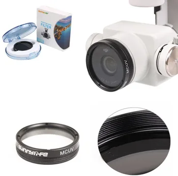 

1PC Phantom 4 Pro Plus Lens Filter MCUV UV Filter Multi-layer Coating for DJI Phantom 4PRO/ 4PRO+