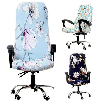 

Elastic Computer Office Rotating Chair Cover Stretch Slipcover Protector New