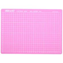 ПВХ A4 розовый режущий коврик лоскутный режущий коврик A4 двухсторонний самовосhealing вающийся лоскутный ремесленный режущий коврик DIY Инструменты