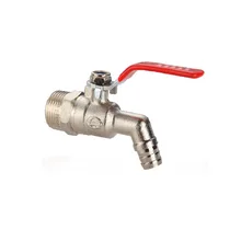 Кран для горячей воды, насадка для воды, медный уплотненный шаровой клапан, нагревательный сливной водяной клапан, кран с сердечником, быстрое открытие DN15 DN20 DN25