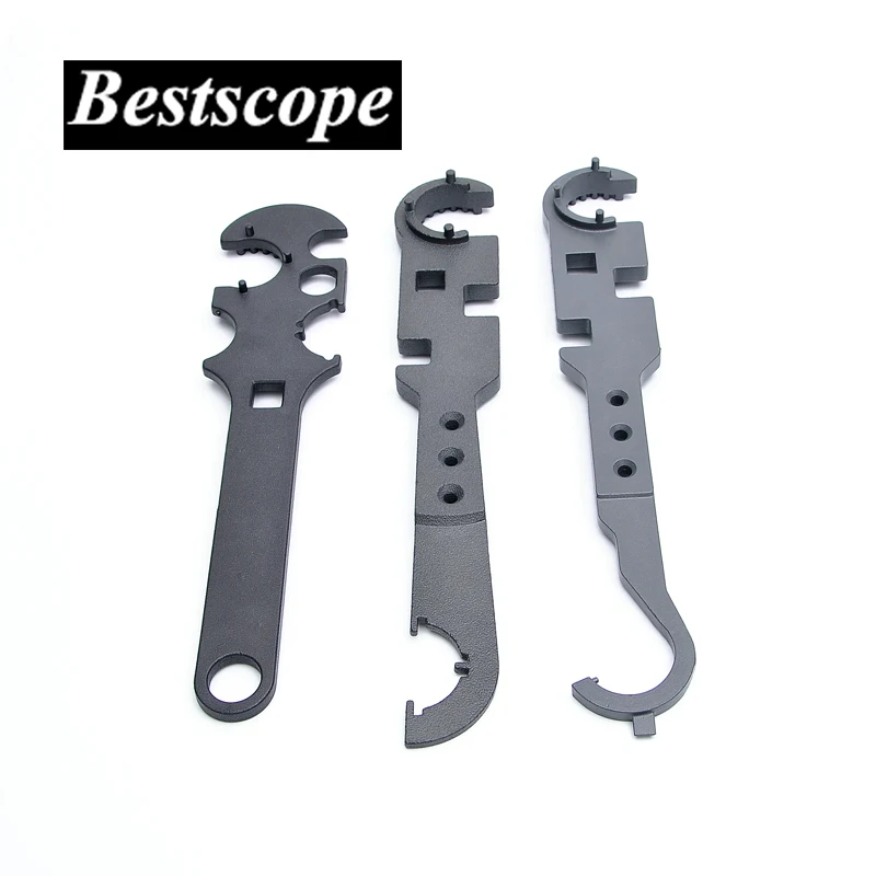 

Heavy Duty .223 Ar15 Combo Armorer's Wrench Tool Tactical Multifunction Kit Tool Steel Delta Wrench Hunting Accessories