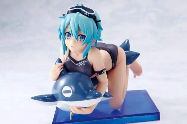 Sword Art Online Sinon Figure Asada Swimsuit Sexy Anime Figure Brinquedos PVC Action Figure Collectible Figuras Anime Model Toys