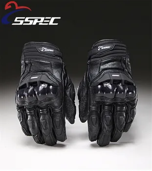 

SSPEC Hot selling motorcycle gloves moto racing gloves knight leather ride bike driving BMX ATV MTB bicycle cycling Motorbike